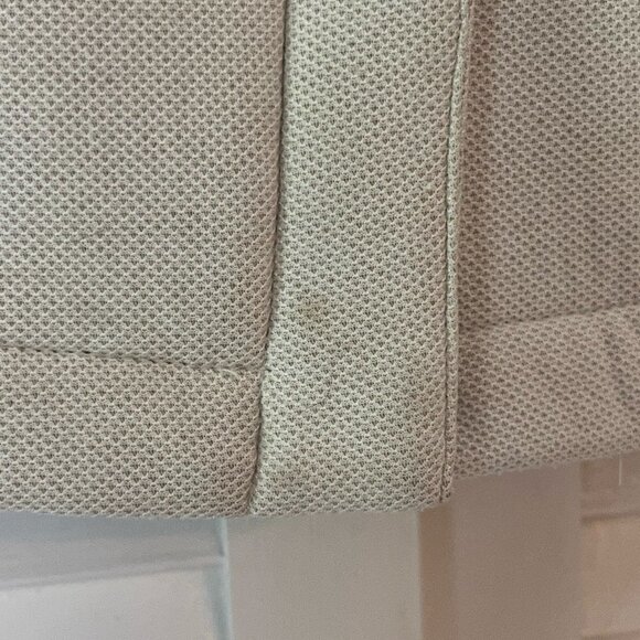 Armani Exchange A/X moto jacket blazer cream black small - Picture 2 of 9